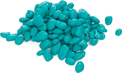 Щебень декоративный БЕРКАНО 100_090_23 (бирюзовый)