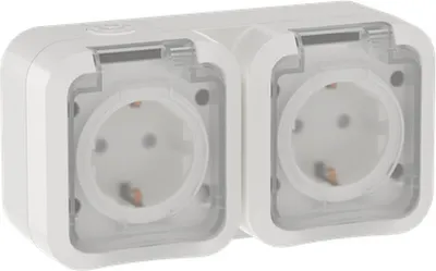 Розетка IEK Tors TS-R26-16-55-G-K01 (белый)
