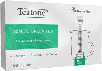 Чай пакетированный Teatone Зеленый Аромат жасмина (100пак)