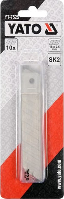Набор сменных лезвий Yato YT-7525 (10шт)