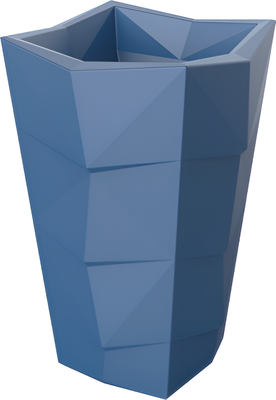 Кашпо БЕРКАНО Agava 85 / 220_007_17V (Wave Blue)