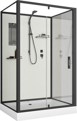Душевая кабина Niagara Standart ST120/90/15Q/BL/BK 120x90x200