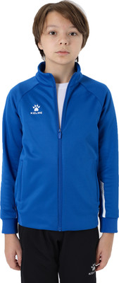 Олимпийка спортивная детская Kelme Children's Knitted Jacket fleece / 7461WT3143-481 (р.160, синий)