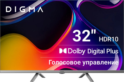 Телевизор Digma 32" DM-LED32SBB39