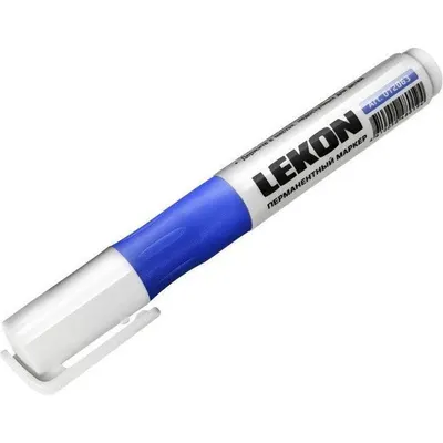 Набор маркеров строительных LEKON ReFresh / 12063.21 (10шт, синий)