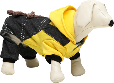 Комбинезон для животных Sima-Land Мишка / 5152130 (XL, желтый/черный)