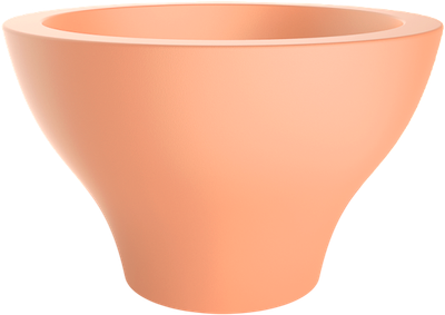 Кашпо БЕРКАНО Vetro 50 / 220_084_27V (Terracotta)