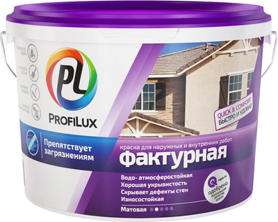 Краска Profilux ВД Фактурная фасадная (16кг)