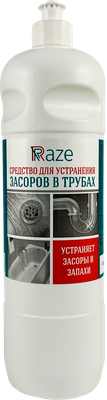 Средство для устранения засоров Raze Засоры (1л)