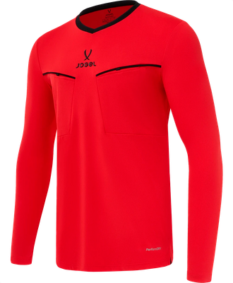 Лонгслив судейский Jogel Division PerFormDRY Referee LS Tee 2.0 R1 (M, красный)