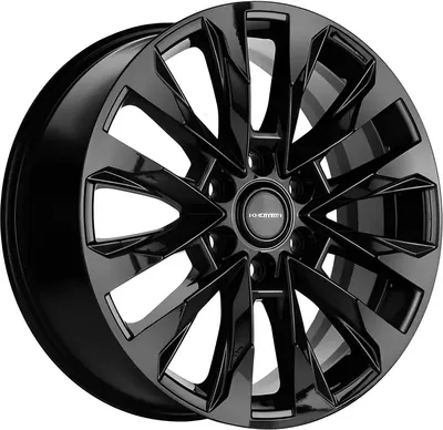 Литой диск Khomen KHW2010 LC300 20x8" 6x139.7мм DIA 95.1мм ET 35мм (Black)