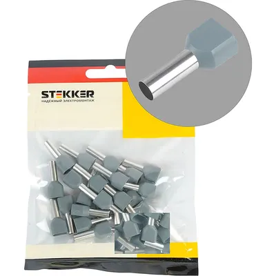 Наконечник для кабеля Stekker LD406-4012 / 50404 (25шт)