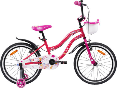 Детский велосипед AIST Wiki 20 2026 (розовый, разобранный, в коробке)