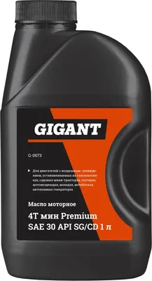 Моторное масло Gigant Premium SAE 30 API SG CD G0673 (1л)