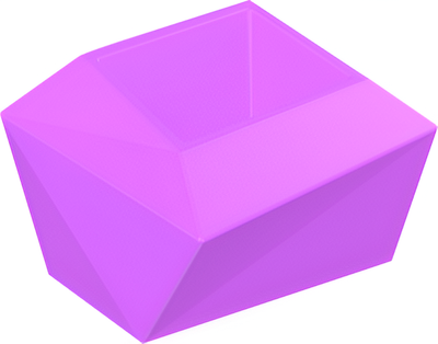 Кашпо БЕРКАНО Quaro S / 220_120_22V (Deep Violet)