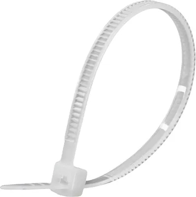 Стяжка для кабеля Кабель+ FT-3-150-white (100шт)