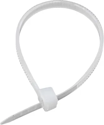Стяжка для кабеля Кабель+ FT-4-150-white (100шт)