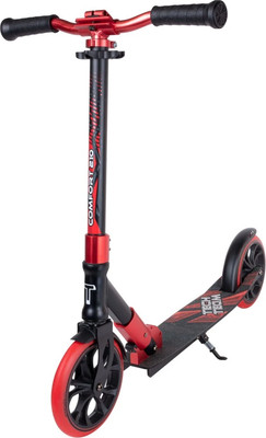 Самокат городской Tech Team Comfort 210R (черный/красный)