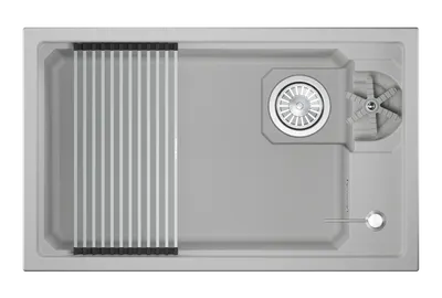 Мойка кухонная GRANULA KS-7309RU (арктик)