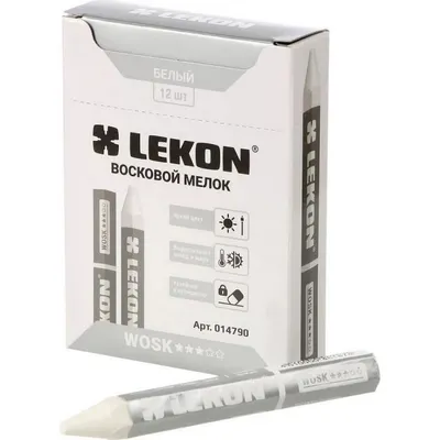Мел разметочный LEKON Wosk / 14790.21 (12шт)