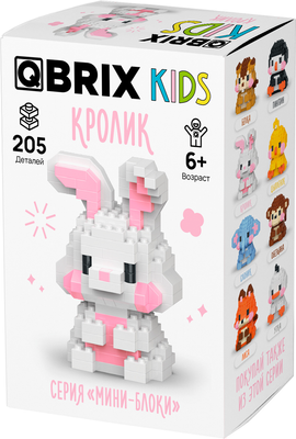 Конструктор QBRIX Kids Мини-блоки Кролик 32021