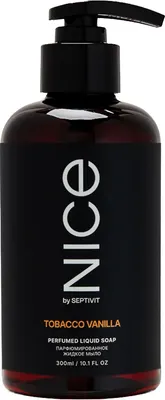Мыло-пена NICE by Septivit Tobacco Vanilla Парфюмированное (300мл)