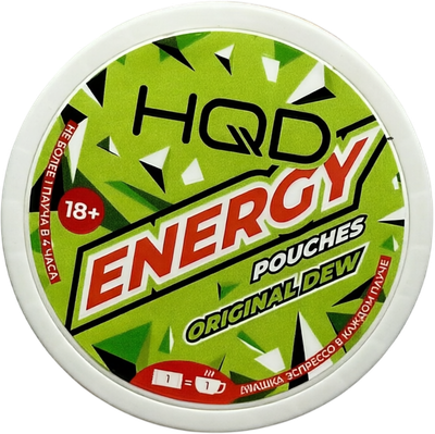 Энергетические паучи HQD Energy Original Dew