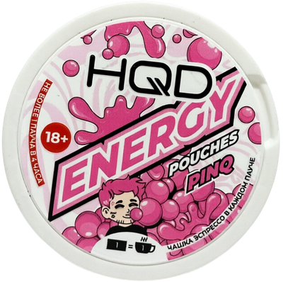 Энергетические паучи HQD Energy Pinq