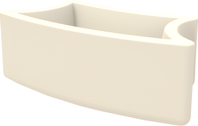 Вазон БЕРКАНО Smoov Planter Mini Arc 30 DB / 220_123_12 (Bone Brown)