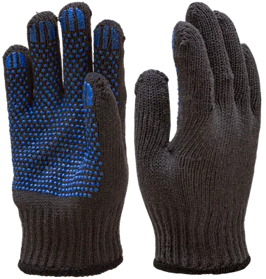 Перчатки защитные Admiral ПВХ-01Ч (черный)