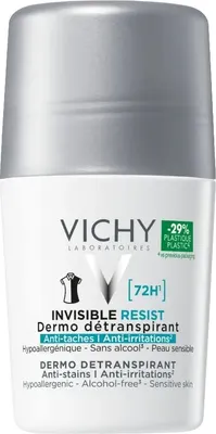 Дезодорант шариковый Vichy Invisible 72ч (2x50мл)