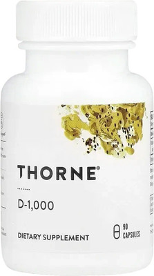 Витамин Thorne D3 1000 IU (90 капсул)