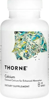 Минерал Thorne Calcium Chelate Malate 250mg (120 таблеток)