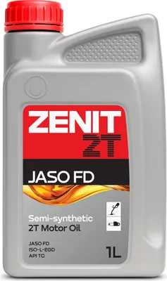 Моторное масло Zenit 2T JASO FD / 21600711 (1л)