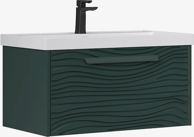 Тумба с умывальником EQUIL Gleam 80.1Y / tpGLEAM80.1Y-34 + Volna Prime 80 (подвесная)