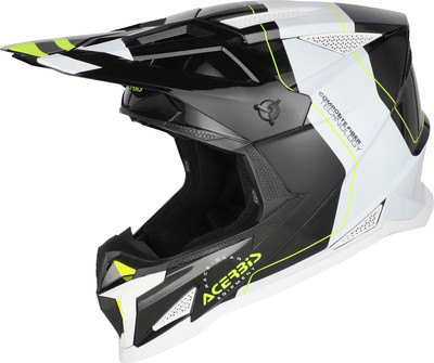 Мотошлем Acerbis T711 / 0026458.315.061 (XS, черный/белый)