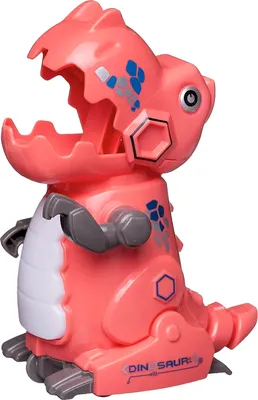 Игрушка детская Наша игрушка Динозавр WE-12542 (светло-коралловый)