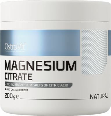 Минерал OstroVit Magnesium Citrate (200г, чистый)