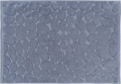 Полотенце ВАСИЛИСА Махровое Камешки 50х70 (серо-синий)