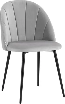 Стул Stool Group Логан SN LV-121-Cs-01-01 (велюр светло-серый)