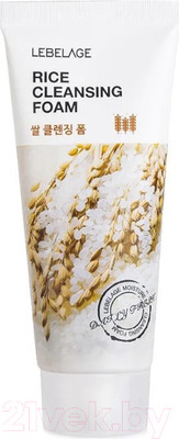 Пенка для умывания Lebelage С экстрактом риса (100мл)