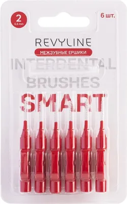 Ершики межзубные Revyline Smart 0.50мм / 9278 (6шт, красный)