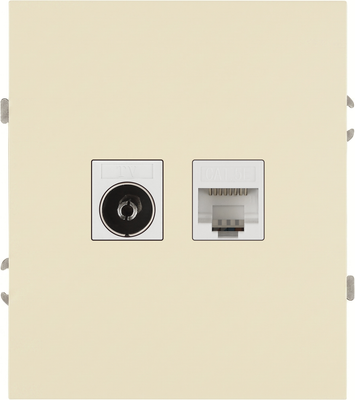 Розетка ЭРА Arktik 16-3110-02 / Б0070495 (слоновая кость)