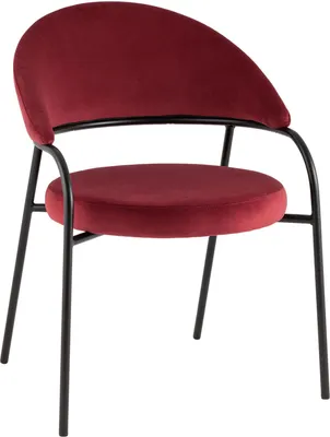 Стул Stool Group Тилль / AV 350-Crw-9005 (велюр красный)