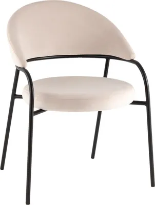 Стул Stool Group Тилль / AV 350-Ccr-9005 (велюр кремовый)