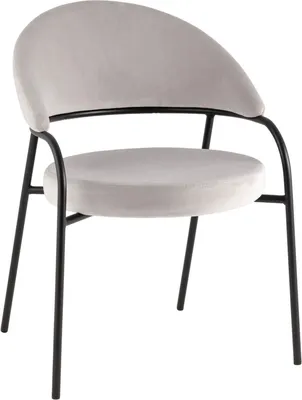Стул Stool Group Тилль / AV 350-Csil-9005 (велюр светло-серый)