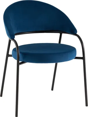 Стул Stool Group Тилль / AV 350-Cbl-9005 (велюр синий)