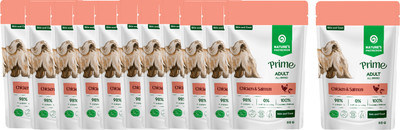Влажный корм для собак Nature's Protection Prime Skin and Coat Кусочки в соусе курица, лосось (12x85г)