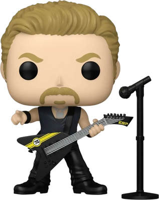 Фигурка коллекционная Funko POP! Музыка. Metallica. Джеймс Хетфилд / 87079