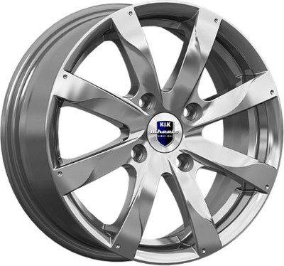 Литой диск K&K Джемини 15x6" 4x108мм DIA 63.35мм ET 50мм Дарк платинум